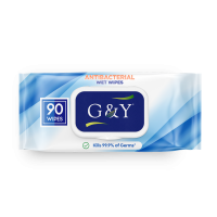 G&Y® Antibacterial Wipes - 90 Sheets