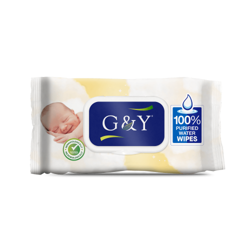 G&Y® Newborn Wipes - 60 Sheets