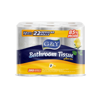 G&Y® 12 Rolls Bathroom Tissue - Rose