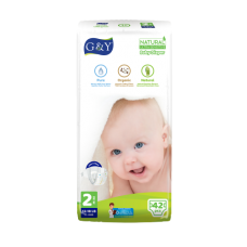 G&Y® Natural Ultra Sensitive Diaper - 2 Mini