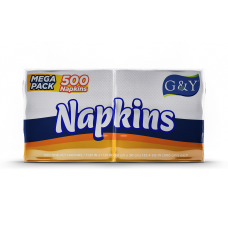 G&Y® Napkins - 500 Sheets